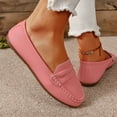 thumbnail image 7 of Viluyesy Womens Loafer Shoes, Slip-On Soft Sole Shallow Comfort Casual Office Dressy Flats Pink, 7 of 7