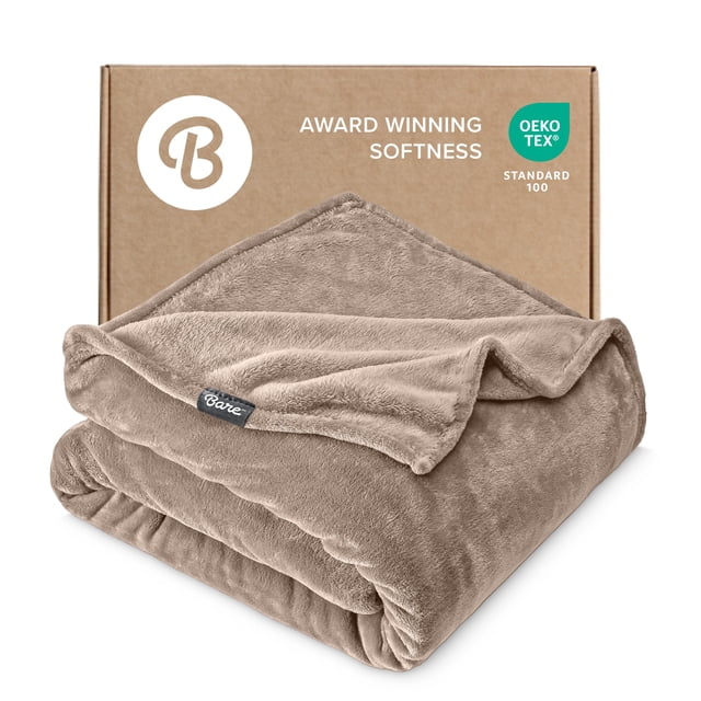 Bare Home Fleece Blanket - King Size - Ultra-Soft