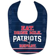 Newborn & Infant WinCraft New England Patriots Eat. Drink. Repeat. All-Pro Bib