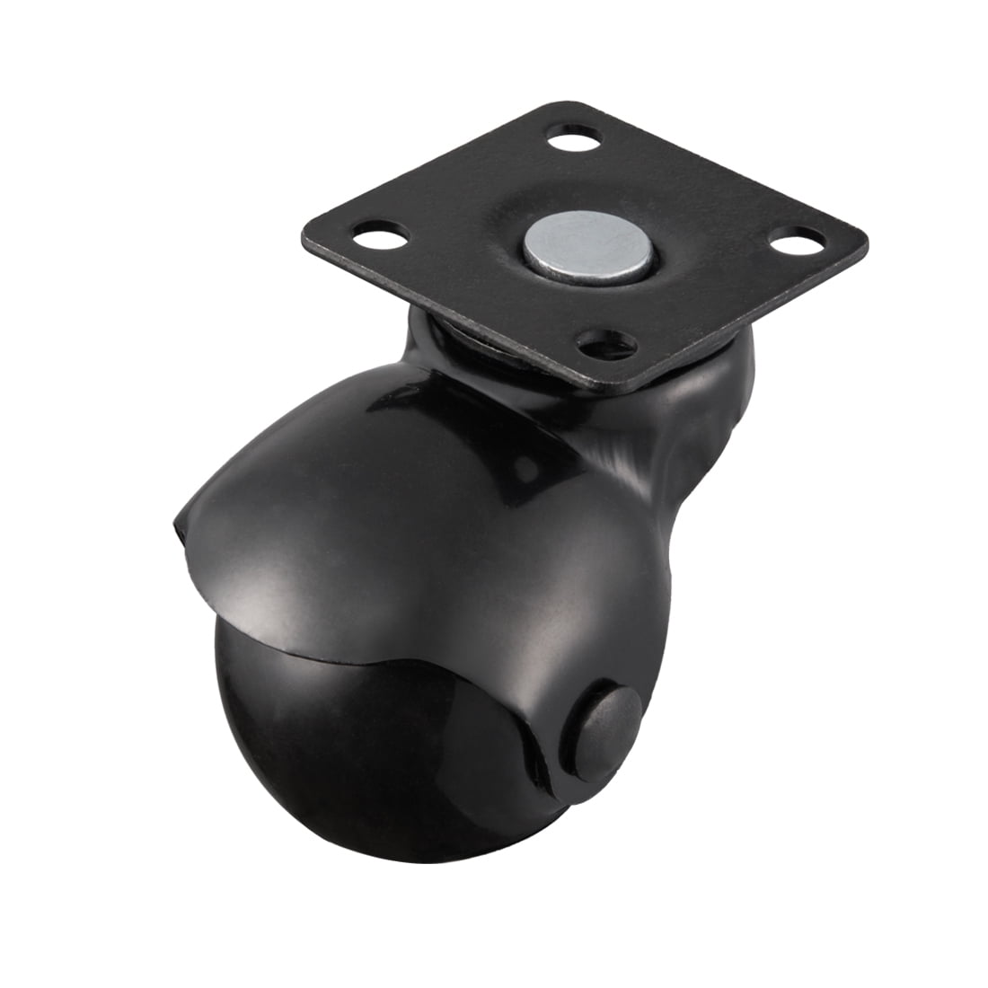 Office Chair Swivel Plate Mount Hooded Ball Casters 1.5" Wheel Dia 8