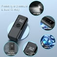 thumbnail image 3 of Portable Car Air Pump 150PSI Cordless Air Compressor Handheld Electric Tire Inflator with LED Light Support Power Bank/Auto-Off Function for Car Motorcycle Bicycle Tires Balls, 3 of 7