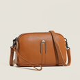 thumbnail image 1 of Bolso de piel de vaca auténtica para mujer, moderno, combinable, popular, para mujer de mediana edad, tipo mensajero, 1 of 6