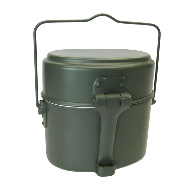 Sonducket 3Pcs/Set Aluminum Pot and Kit Pan Mess for Camping Picnic Cooking Kits de desorden para acampar