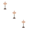 thumbnail image 4 of Baohd Buste Élégant et Pratique pour Homme et Femme, Support en PVC pour Perruques, Ensemble de 3, 4 of 6