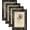 ps-Black silver-4pcs, variant on 8x12 Picture Frame 2 Pack, Vintage Picture Frame Gold Frames Ornate Vintage Photo Frames 12x8 for Home Wall Decor best gift
