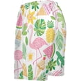 thumbnail image 5 of GZHJMY Flamingo Pajama Pants Short for Men, Lounge Pants Lightweight Men Pajama Bottoms with Drawstring Pockets, Christmas New Year Birthday Gifts, XX-Large, 5 of 7