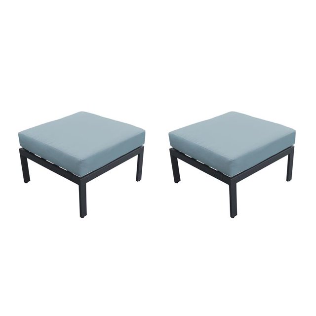 Ottoman de Patio Classique Lexington en Spa (Ensemble de 2)