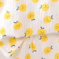 thumbnail image 3 of Zaveiop Toddler Baby Girl Summer Clothes 3 6 12 18 Months 2T 3T 4T 5T Girls Outfits Cute Printed Sleeveless Tank Top and Shorts Set (12-18 Months, Yellow), 3 of 3