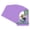 Pansy Purple, variant on Purple Iris Picture Frame Mat for 5x7 Frames - Oval Opening for 4x6 Photos - 1 Mat