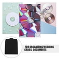 thumbnail image 3 of WRITWAA 12Pcs Kraft CD Envelopes Black Storage for Various Occasions, 3 of 8