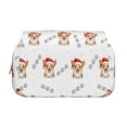 thumbnail image 2 of Easygdp Corgi With Santa Claus Hat para Estuche de Lápices con Tapa Flip, Suministros de Oficina y Universidad para Adolescentes y Adultos, 2 of 7