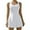 White, variant on Charmo Womens Scallped Trim Tennise Dress Workout Athletic Golf Dresses with Shorts and Pockets