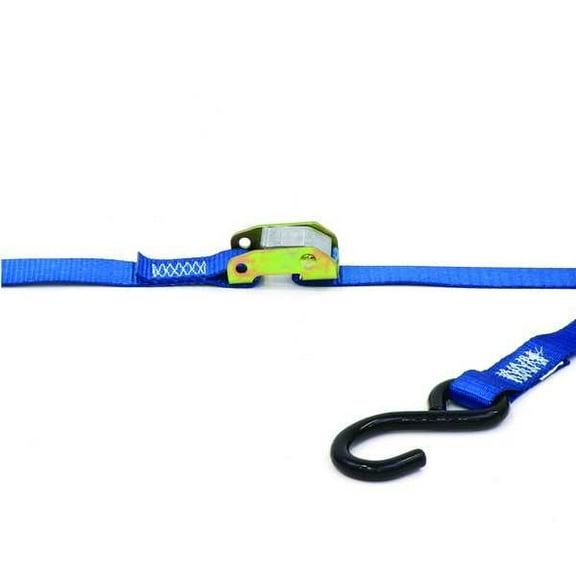 Kinedyne Ratchet Strap,Flat-Hook,Yellow 553021GRA