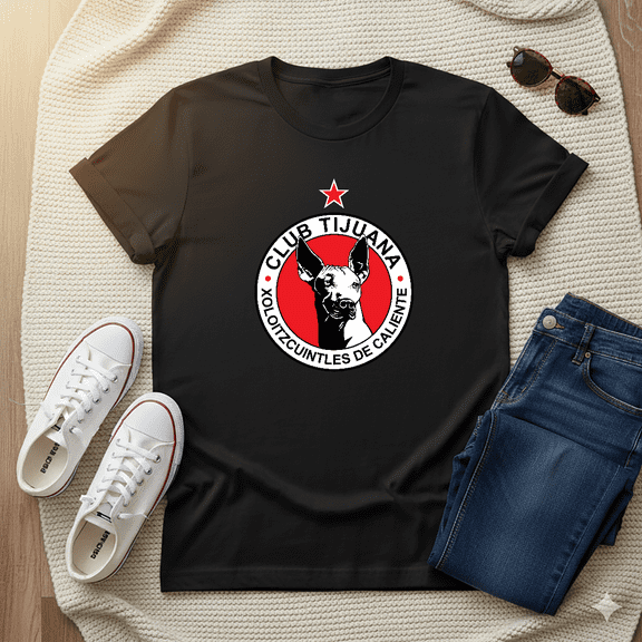Xolos Tijuana Mexico Retro Soccer Futbol Fan Pride Art Unisex T-Shirt V10954, up to size 5XL