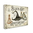 thumbnail image 4 of Stupell Industries Black Hat Apothecary Potions Holiday Painting Gallery Wrapped Canvas Art Print Wall Art, 48 x 36, 4 of 8