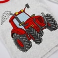 thumbnail image 4 of Kids Boys Girls Pajamas Set Teenager Tee and Bottom Sleepwear Printing Pants Loungewear Sets 3-8 Years, 4 of 8
