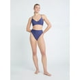 thumbnail image 4 of Reebok Women's Swim High Waisted High Leg Bottom with UPF 50+, Sizes XS-XXL, 4 of 4
