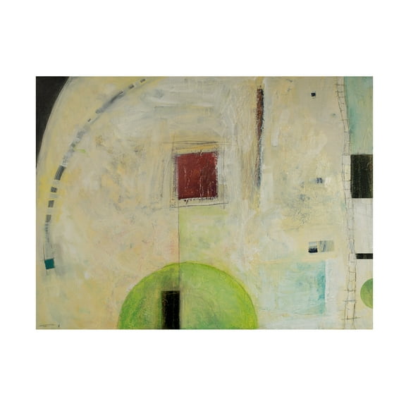 Canvas Wall Art - Tim Nyberg 'Fool Under The Hill' Wall Art for Living Room, Bedroom, or Office Décor by Trademark Fine Art - 19 x 14 Inches