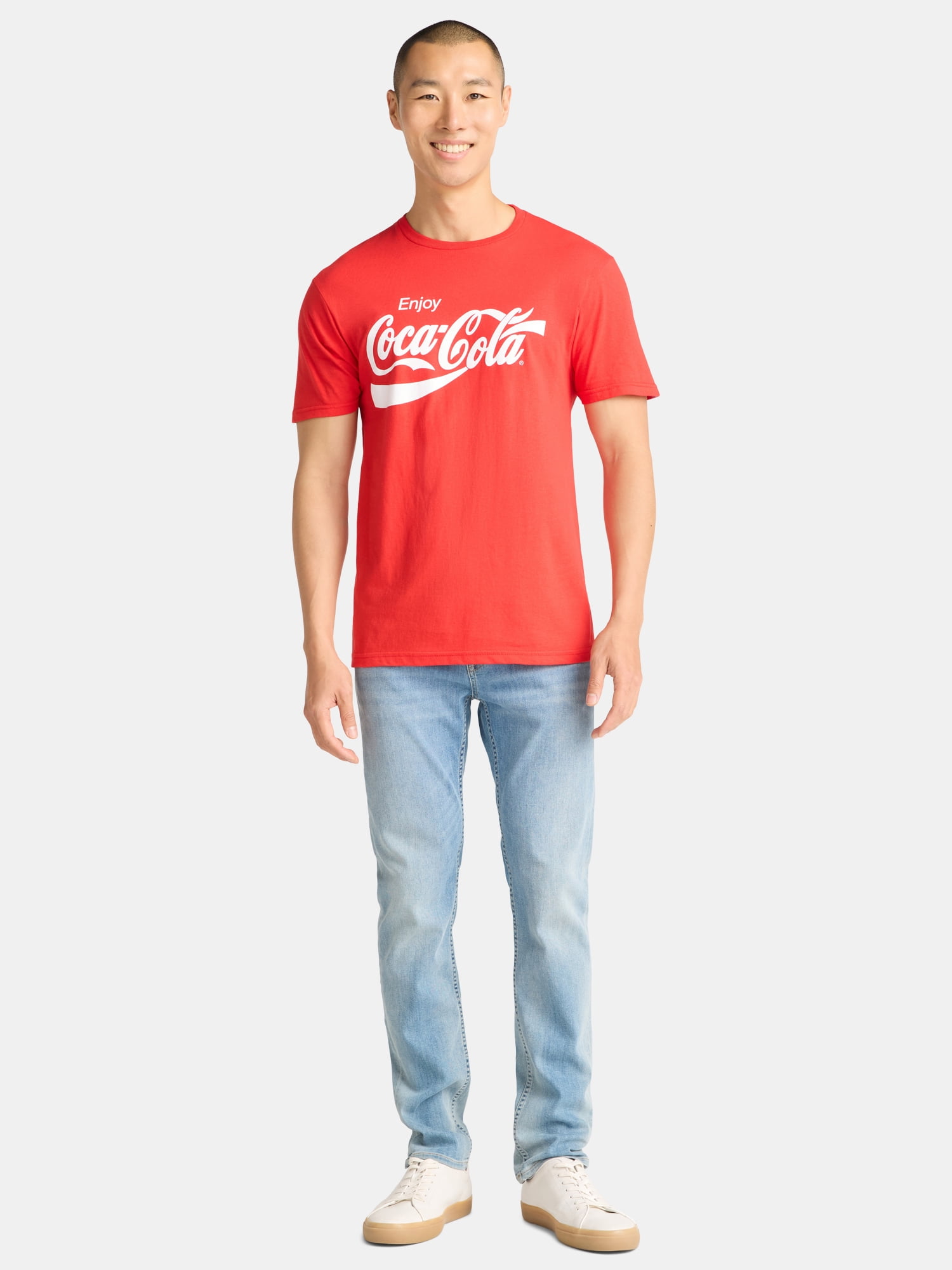 Coca Cola, Men's & Big Men's Graphic T-Shirt, Enjoy Coca Cola, Sizes S-3XL