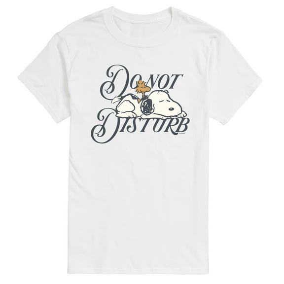 Peanuts - Do Not Disturb Snoopy - Men's Short Sleeve Graphic T-Shirt