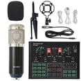 thumbnail image 1 of Condenser Wireless Microphone Set BM800 Microphone Black-Silver BM800+V9xPro set (small set), 1 of 5