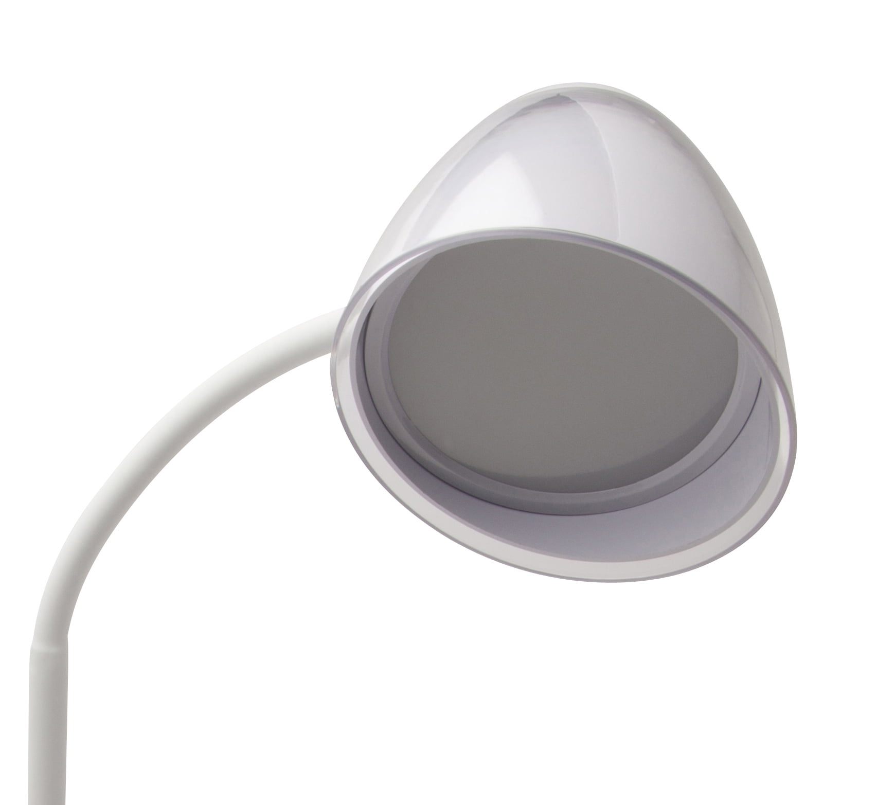 ILLUMINATOR 41898 2-In-1 Clip-On Flex LED Desk Lamp with Removable Base