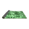 thumbnail image 2 of Ahgly Company Indoor Rectangle Abstract Emerald Green Modern Area Rugs, 2' x 5', 2 of 4