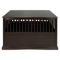 thumbnail image 3 of Wooden Extra Large Pet Crate Espresso End Table, 3 of 10