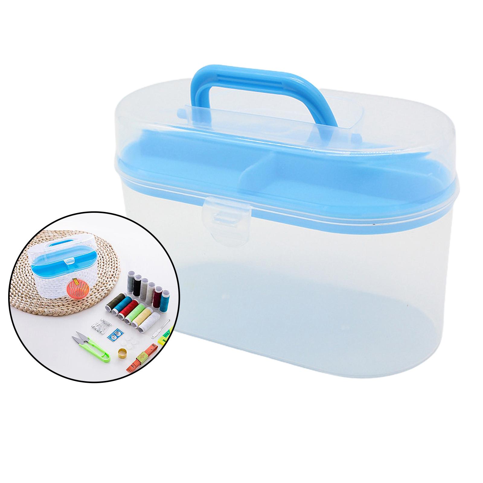 Container, Tool Box, Sewing Thread Spools Case, Cosmetic, Art Craft Organizer A - image 5 of 10