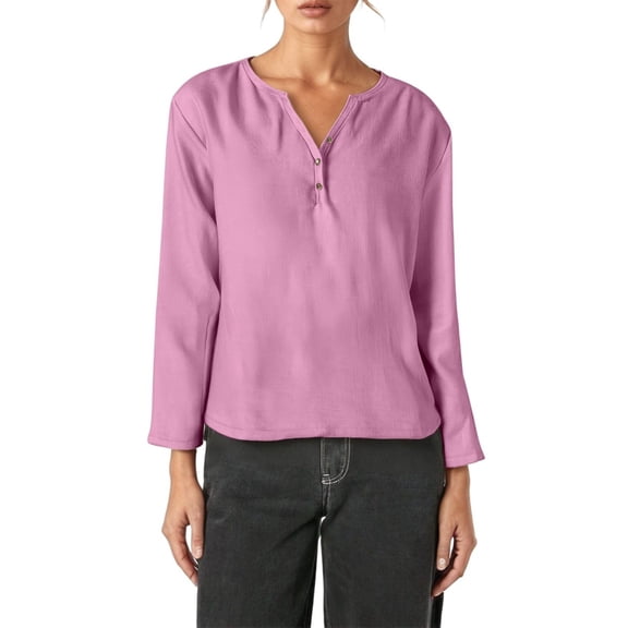 EDFBUYKRS Women Long Sleeve Tops Fall T Shirts Fashion Crewneck Split Loose Sweatshirts Color Block Tunics Top Ladies Lightweight Pullover Tops Blouses Size Xxl