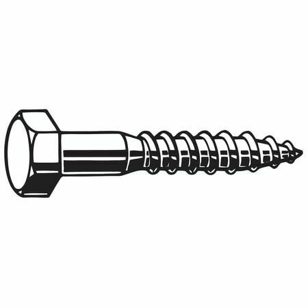 

U51900.050.0300 Hex Lag Screw Ss 1/2X3 L Pk10