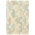 thumbnail image 2 of Oriental Weavers Carson Area Rug - 9663A - 7'10" x 10' - in Ivory/ Multi - Modern Style, Stain Resistant, Family and Pet Friendly , Dining, Living Room Rug, 2 of 2