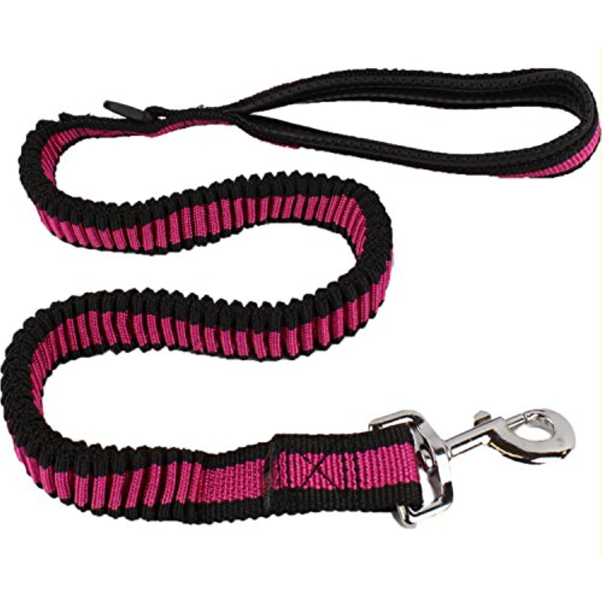 Nylon Cord Bungee Stretch Dog Pet Leash with Comfort Handle by bogo