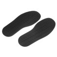 thumbnail image 3 of Uxcell 1Pair Shoe Bottom Full Sole Replacement 3.7mm Thickness Rubber Repair NonSlip for Flat Shoe, Black, 3 of 5