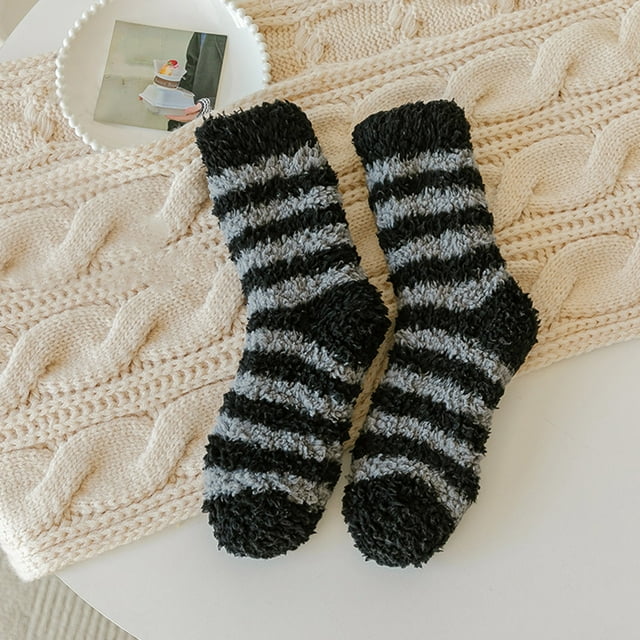 Warm Christmas Fashion Windproof Printing Mid Tube Socks Long Tube Cotton