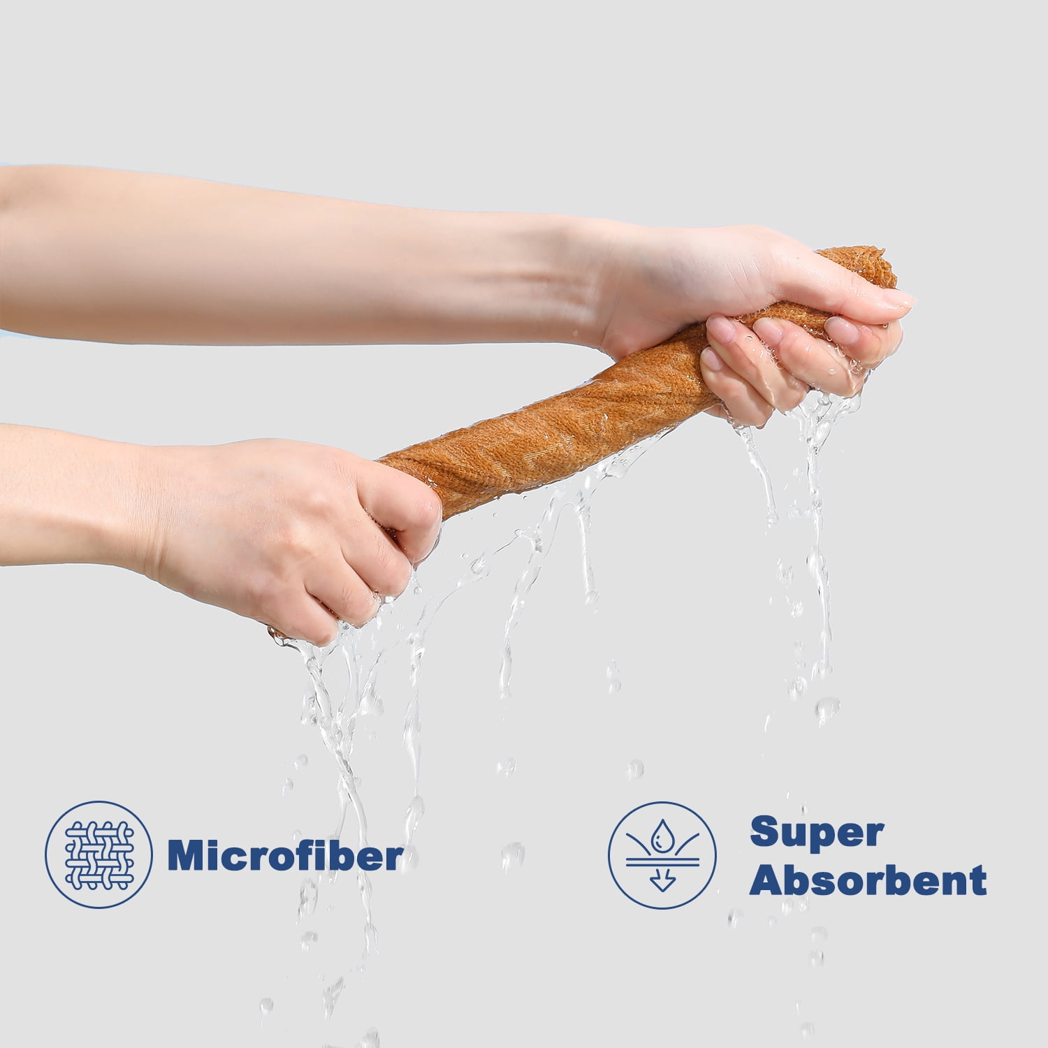 Beartech Microfiber Cleaning Cloth Roll,80 Pack Cleaning Towels,Lint Free Rags Paper Towels & Tear Away Reusable Towels,Washable Shop Rags wipe Cloth,Wash Cloths Dish Rags for Car Kitchen Window