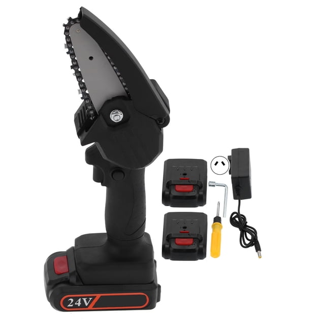 Mini motosierra eléctrica modo de carga carpintería herramientas de recorte de jardín FYD‑003 enchufe negro AC110‑240VAU