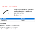 thumbnail image 2 of Crankcase Breather Hose - Compatible with 2006 BMW 330i 3.0L 6-Cylinder, 2 of 2