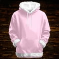 thumbnail image 2 of Women's Hoodie 2026 Casual Fall Winter Drawstring Plain Hooded Sweatshirt with Pockets Pullover Top, 2 of 5