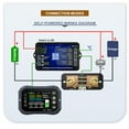thumbnail image 3 of Decodeary Bluetooth 100A/400A/600A RV Battery Monitor With/ Shunt Battery Capacity Meter Tester Battery 100A KG-110F, 3 of 6