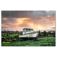 thumbnail image 1 of Boat Ship Ceramic Tile Mural Kitchen Backsplash Bathroom Shower, 400154-XL64, 1 of 3
