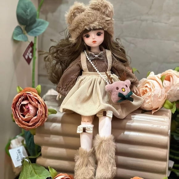 Muñeca BJD Articulada Retcvk 1/6 Blythe con Ropa 30cm