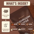 thumbnail image 3 of Bcuelov Instant Mushroom Coffee,with 6 Adaptogenic Mushrooms and MCT Oil for Energy, Focus, Immune Support - 30 Servings, 3 of 7
