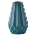 thumbnail image 2 of Vase Modern Simple Plastic Decorative Vase Blue, Modern Plastic Vase, Leakproof Lightweight Design, Kid-Safe, Perfect for Fresh Or Faux Floral Arrangements, By Kingtowag, 2 of 9