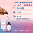 thumbnail image 2 of Biotin & Collagen Liquid Supplement: Strong Hair, Skin, Nail, Joints for Men & Women Alcohol-Free, Sugar-Free 2 fl oz, 2 of 7
