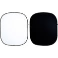 thumbnail image 3 of Savage 6x7' Reversible Collapsible Backdrop with 8' Aluminum Stand, Black/White, 3 of 3