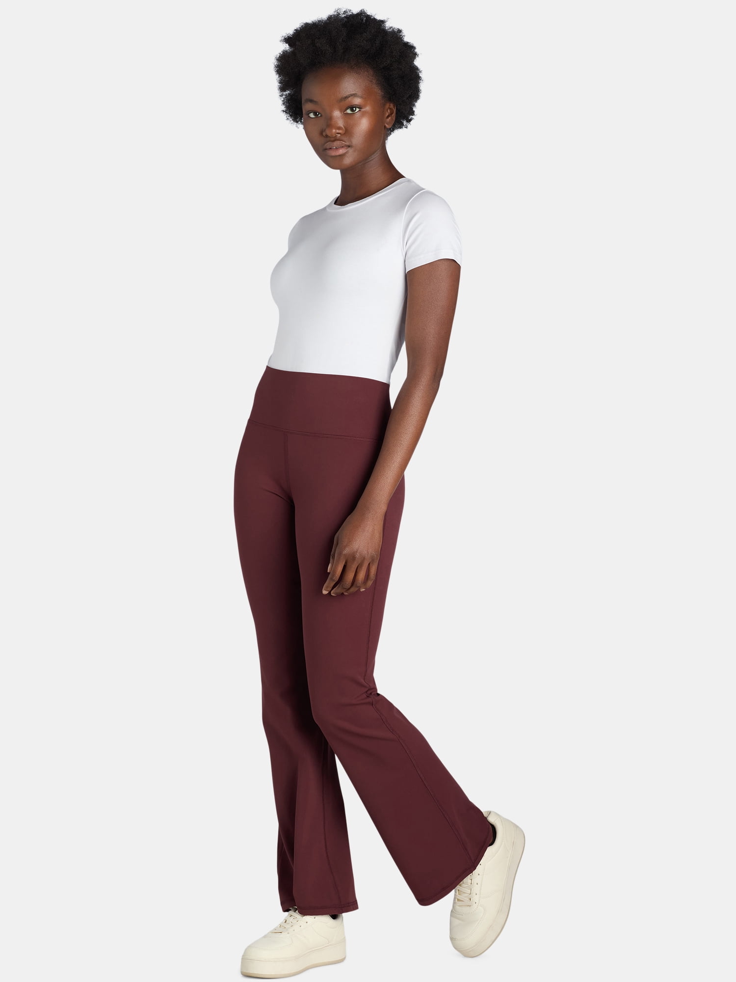 Pantalon De Yoga Avia Femme Rose Tie Dye - Taille S - Coupe Cropped - Occasion Très Bon état