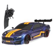 80019 RC Drift Car 1/14 RC Car 2.4GHz 4WD 35km/h RC Racing Car High Speed with Light Two Types Tires Kids Gift RTR