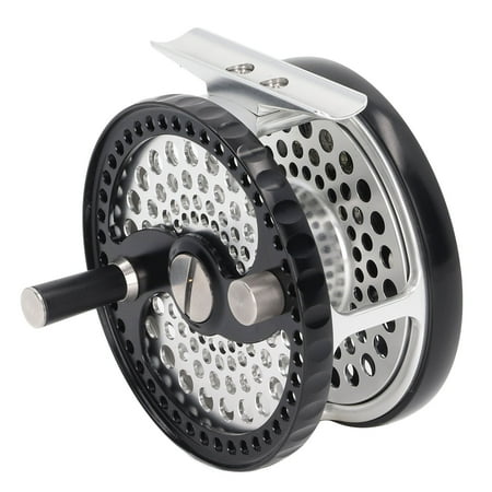 2024 Fly Fishing Reel Aluminum Alloy Black Silver Hand Changed Fishing Rod Accessories with Storage Bag thumbnail