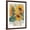 Brown Frame, variant on Art.com Rustic Sunflowers I Art Print by Samuel Dixon, Black Frame Wall Art, 17" x 21"
